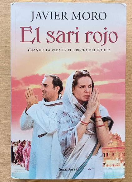 El sari rojo - copertina