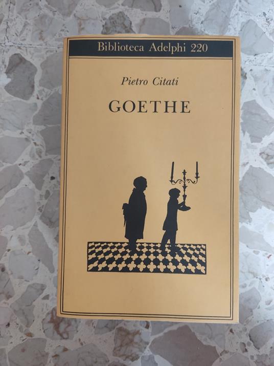 Goethe - Pietro Citati - copertina