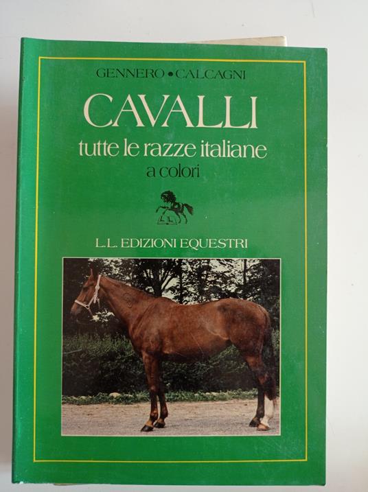 Cavalli tutte le razze italiane a colori - copertina