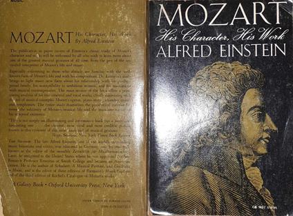 Mozart: His Character, His Work - Alfred Einstein - copertina