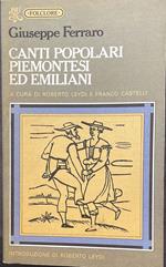 Canti popolari piemontesi ed emiliani