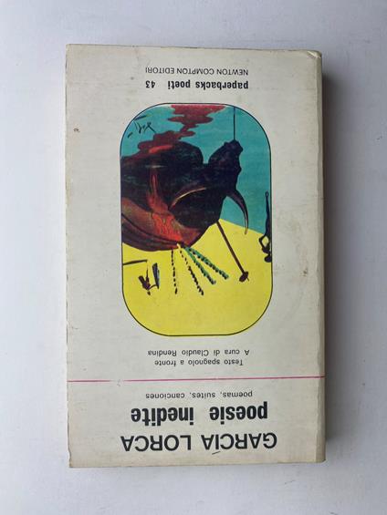 Poesie Inedite - Federico García Lorca - copertina