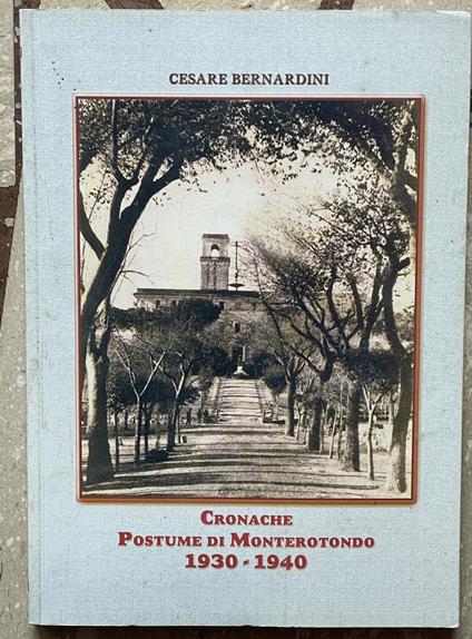 cronache postume di monterotondo - copertina