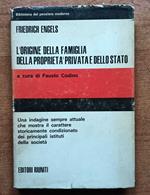 L' origine della famiglia, della proprietà privata e dello Stato