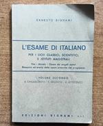 L' esame di italiano