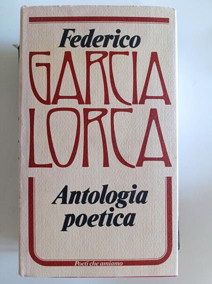 Antologia poetica - Federico García Lorca - copertina