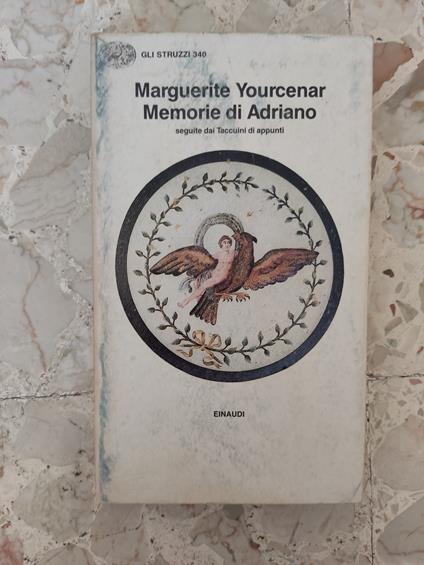 Memorie di Adriano - Marguerite Yourcenar - copertina
