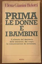 prima le donne e i bambini