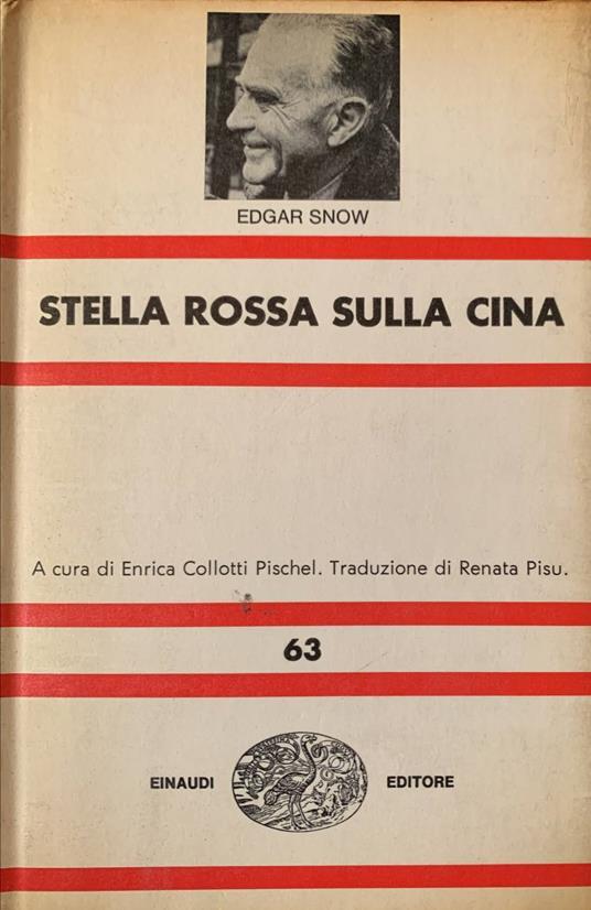 Stella rossa sulla Cina - Edgar Snow - copertina