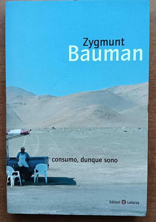 Consumo dunque sono - Zygmunt Bauman - copertina