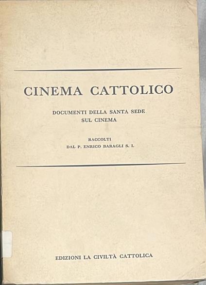 Cinema cattolico - copertina