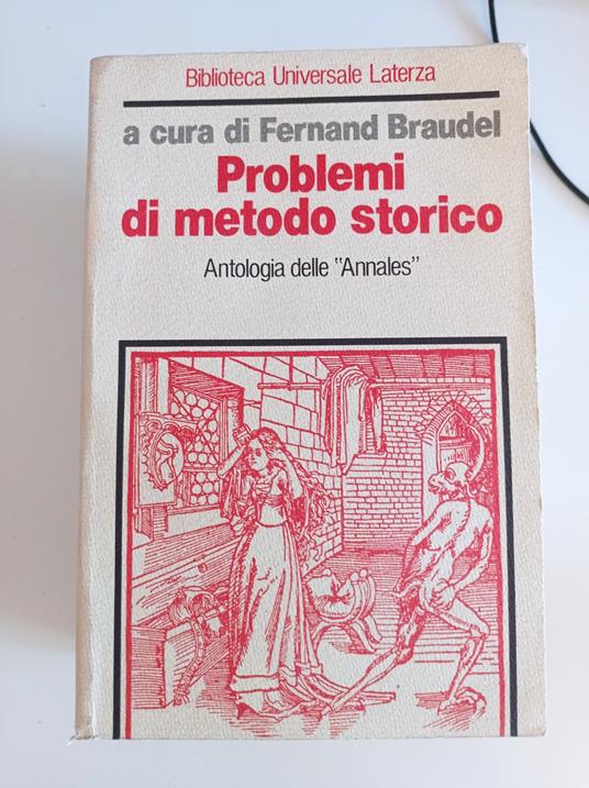 Problemi di metodo storico - Fernand Braudel - copertina