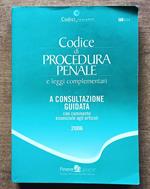 Codice di procedura penale e leggi complementare