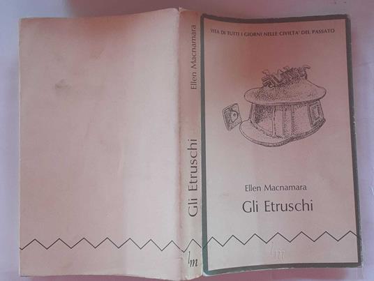 Gli Etruschi - Ellen Macnamara - copertina