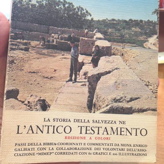 La storia della salvezza ne L' ANTICO TESTAMENTO - copertina