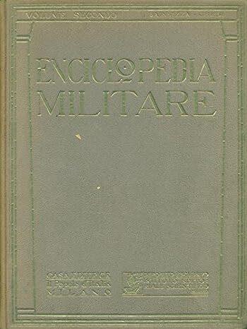 Enciclopedia militare Vol. I - copertina