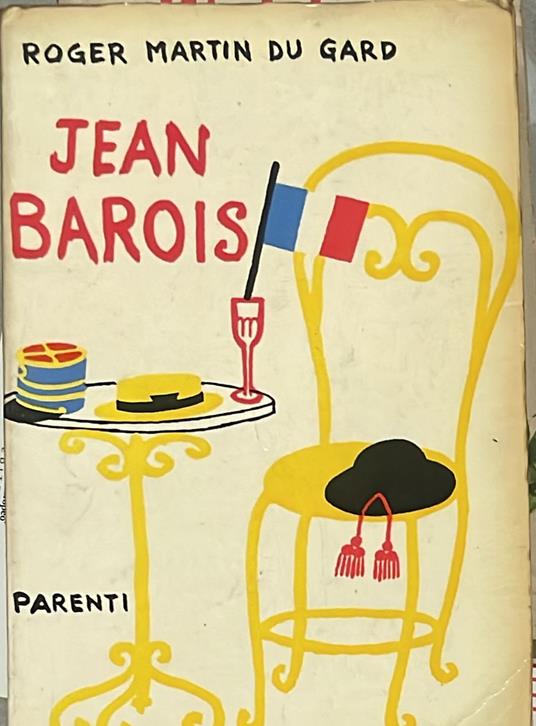 Jean Barois - Roger Martin du Gard - copertina