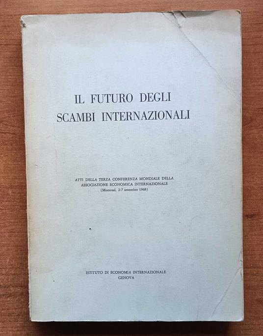 Il futuro degli scambi internazionali - copertina