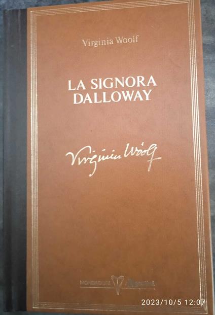 La signora Dalloway - Virginia Woolf - copertina