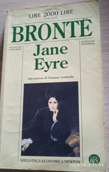 Jane Eyre - Charlotte Brontë - copertina