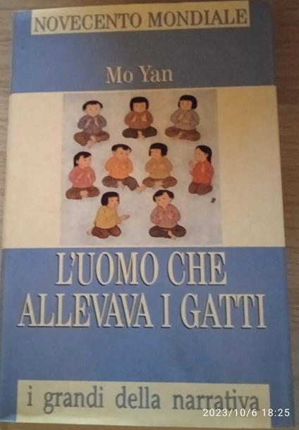 L' uomo che allevava i gatti - Mo Yan - copertina