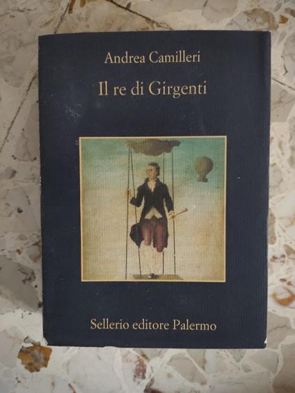 Il re di Girggenti - Andrea Camilleri - copertina