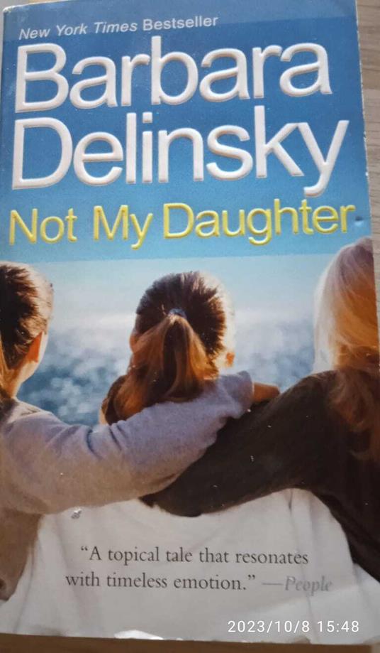 Not My Daughter - Barbara Delinsky - copertina