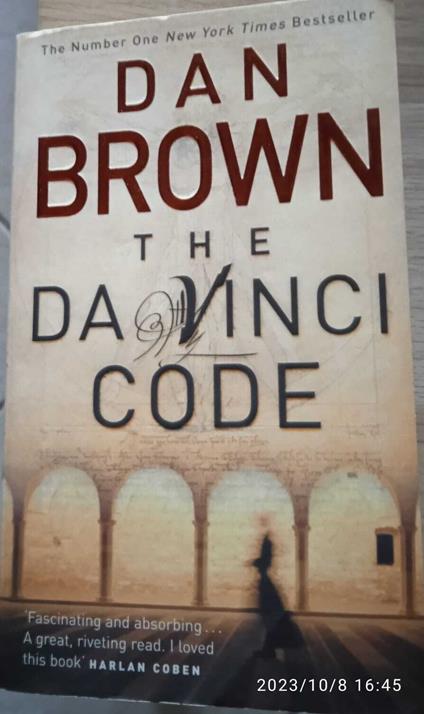 The Da Vinci Code - Dan Brown - copertina