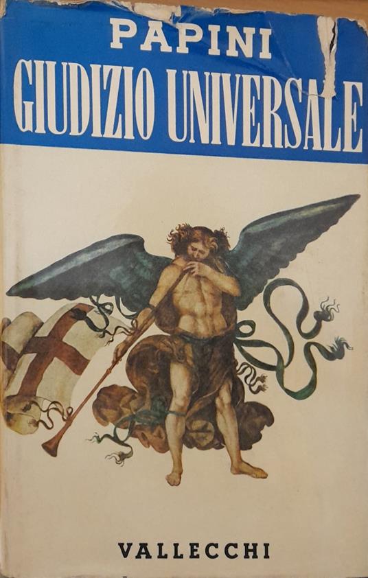 Giudizio universale - Giovanni Papini - copertina