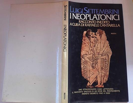 I Neoplatonici - Luigi Settembrini - copertina