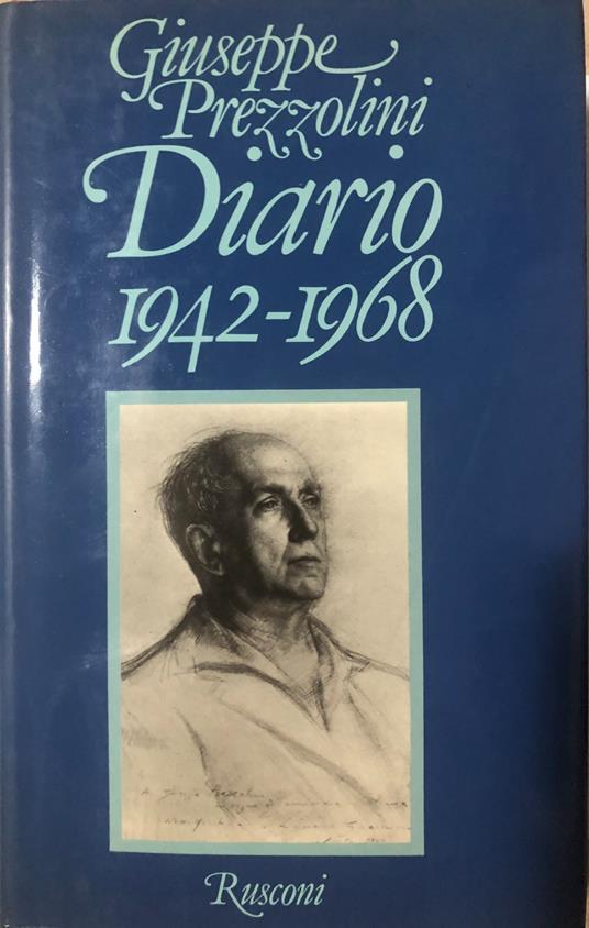 Diario 1942-1968 - Giuseppe Prezzolini - copertina