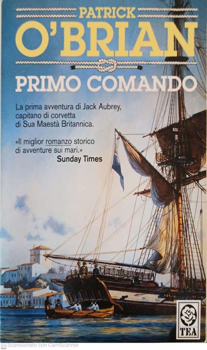 Primo comando - Patrick O'Brian - copertina