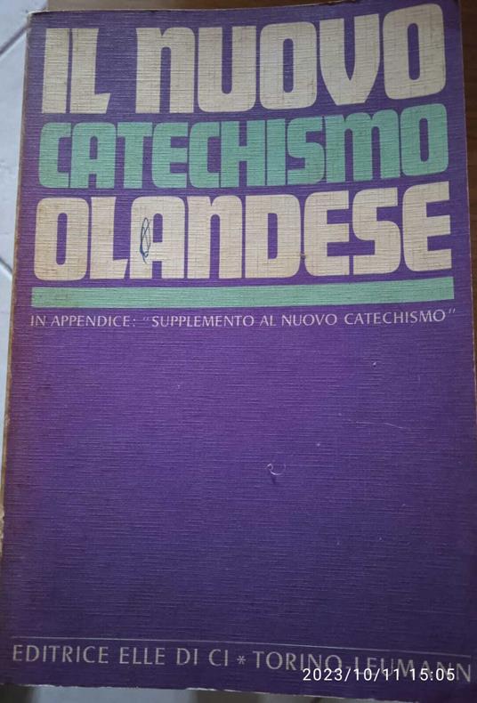 Il nuovo catechismo olandese - copertina