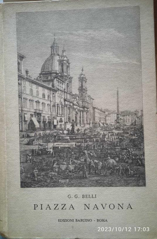 Piazza Navona - copertina