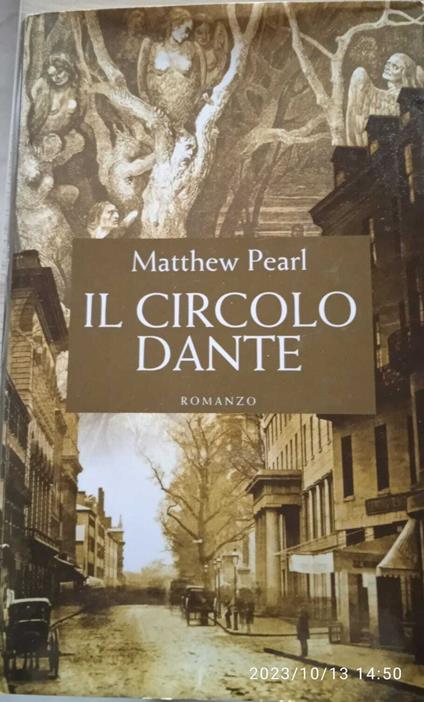 Il circolo di Dante - Matthew Pearl - copertina