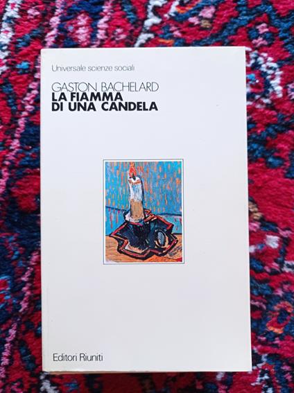 La fiamma di una candela - Gaston Bachelard - copertina