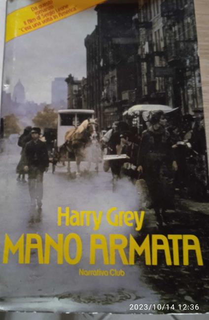 Mano armata - Harry Grey - copertina