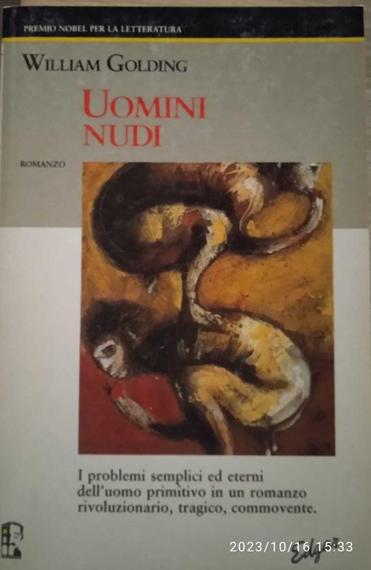 Uomini nudi - William Golding - copertina