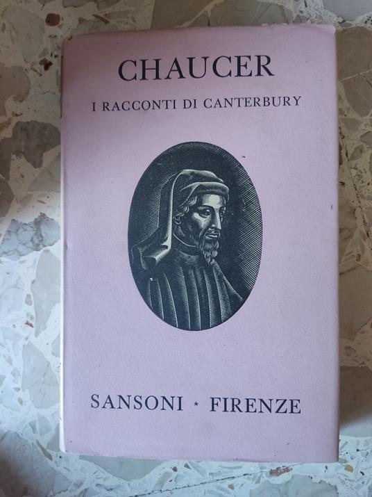 I racconti di Canterbury - Geoffrey Chaucer - copertina