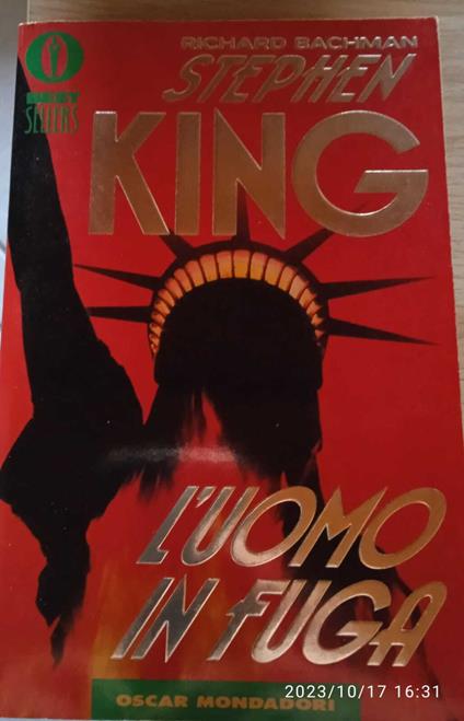 L' uomo in fuga - Stephen King - copertina