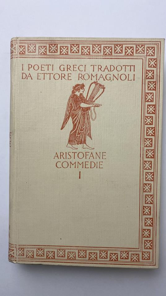 Aristofane Commedie 1 - Ettore Romagnoli - copertina