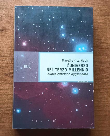 L' universo nel Terzo millennio - Margherita Hack - copertina