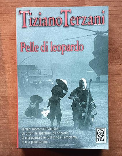 Pelle di leopardo - Tiziano Terzani - copertina