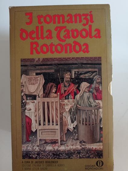 I romanzi della tavola rotonda (cofanetto) - jacques Boulenger - copertina