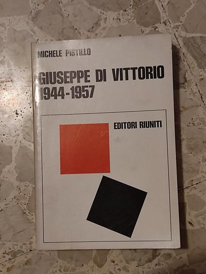 Giuseppe Di Vittorio 1944 - 1957 - Michele Pistillo - copertina
