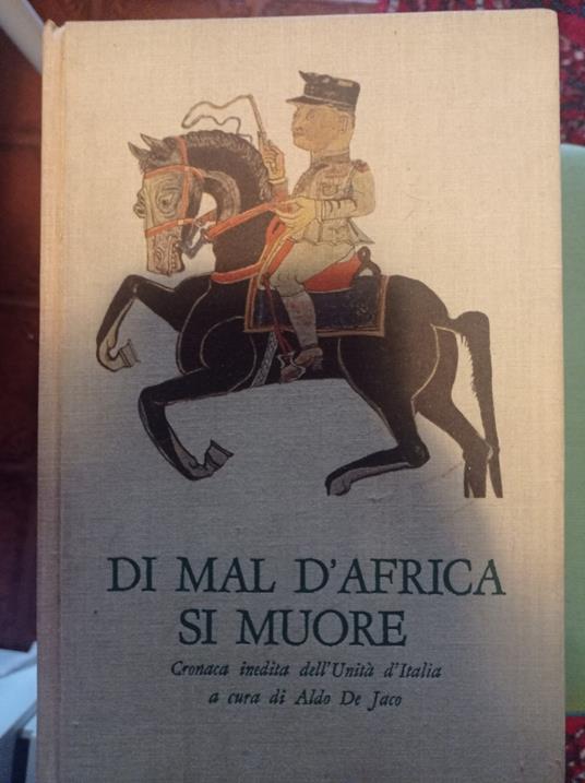 Di mal d'Africa si muore - Aldo De Jaco - copertina