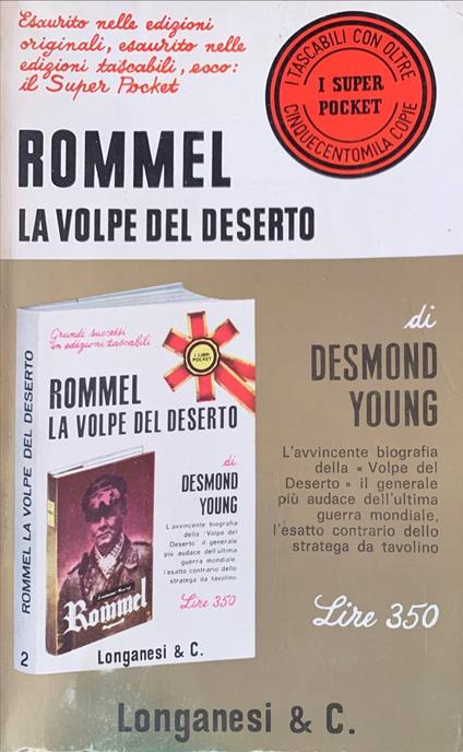 Rommel. La volpe del deserto - Desmond Young - copertina