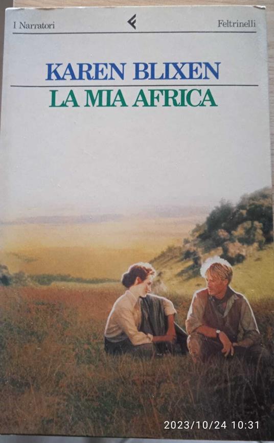 La mia Africa - Karen Blixen - copertina