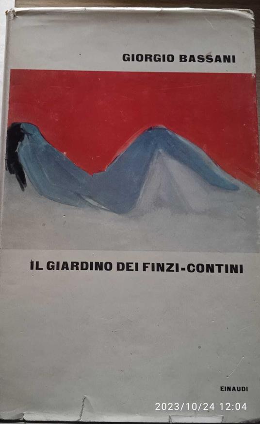 Il giardino del Finzi - Contini - Giorgio Bassani - copertina