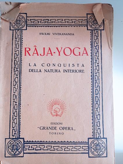 Raja - Yoga la conquista della natura interiore - Swami Vivekananda - copertina